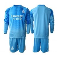Maglia Calcio Real Madrid Portiere Prima Divisa Bambino 2025-26 Manica Lunga (+ pantaloncini)